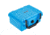 Eylar Compact 9.12in Waterproof Gear Hard Case w/Foam, Light Blue, SA00042-LBLU