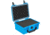 Eylar Compact 9.12in Waterproof Gear Hard Case w/Foam, Light Blue, SA00042-LBLU