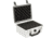 Eylar Compact 9.12in Waterproof Gear Hard Case w/Foam, Polar White, SA00042-WHI