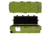 Eylar Extra Large 44in Waterproof Deep Heavy Transport Stacker Roller Rifle Hard Case w/Foam, Green, SA00028-GRN