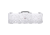 Eylar Extra Large 53in Waterproof Roller Hard Rifle Case w/Foam, Polar White, SA00015-WHI