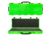 Eylar Large 48in Waterproof Roller Hard Rifle Case w/Foam, Neon Green, SA00014-NGRN