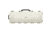 Eylar Large 48in Waterproof Roller Hard Rifle Case w/Foam, White, SA00014-WHI