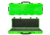 Eylar Small 38in Waterproof Roller Hard Rifle Case w/Foam, Neon Green, SA00013-NGRN