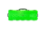 Eylar Small 38in Waterproof Roller Hard Rifle Case w/Foam, Neon Green, SA00013-NGRN