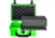 Eylar Small 8.12in Waterproof Gear Hard Case w/Foam, Neon Green, SA00011-NGRN