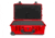 Eylar Standard 22in Waterproof Carry-On Travel Roller Gear Hard Case w/Foam, Red, SA00034-RED