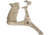 FAB Defense AK-47 Quick Deployment Bipod with Integrated AGR-47 Pistol Grip, Flat Dark Earth, FX-AKPODT