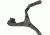 FAB Defense AR-15 Quick Deployment Bipod with an Integrated AGR-43 Pistol Grip, Black, FX-ARPODB