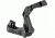 FAB Defense AR-15 Quick Deployment Bipod with an Integrated AGR-43 Pistol Grip, Black, FX-ARPODB