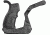FAB Defense AR-15 Quick Deployment Bipod with an Integrated AGR-43 Pistol Grip, Black, FX-ARPODB