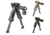 FAB Defense Vertical Foregrip &amp; Bipod w/ Integral Mount for Flashlight, Black, Desert Tan, OD Green