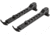 Firefield Scarab Two-Piece Bipod, KeyMod, 9-12in, Two-Piece, Black, FF34025KMD
