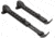 Firefield Scarab Two-Piece Bipod, KeyMod, 9-12in, Two-Piece, Black, FF34025KMD