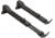 Firefield Scarab Two-Piece Bipod, M-LOK, 9-12in, Two-Piece, Black, FF34025MLK