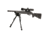 Firefield Stronghold Bipod w/Lever, 11-16in, Black, FF34027