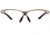 Girls With Guns Afire Protective Shooting Safety Glasses, Gold Frame, Clear Lenses, One Size, 2370