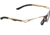 Girls With Guns Afire Protective Shooting Safety Glasses, Gold Frame, Clear Lenses, One Size, 2370