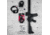 EDEMO Grey Man Tactical Locking Rifle Rack Kit w/SC-6, Standard Buttstock Cup Kit, Black, 000012, EDEMO1
