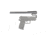 Gun Storage Solutions Gss Back-under Handgun Hangers 2-pack