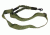 GUNTEC USA One Point Bungee Sling w/QD Snap Hook,OD Green 1POINT-G