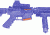 GunVault MagVault Assault Rifle Safety Lock, Orange, Key AR-01