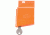 GunVault MagVault Assault Rifle Safety Lock, Orange, Key AR-01 Front