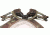 Heavy Hauler Outdoor Gear Backpacker Neoprene Sling, w/ hip quiver holster, Brown HH0080