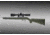 Hogue Ruger 10/22 Rubber O.M. Stock Magnum action with .920 Dia. Barrel Ghillie Green 22830