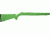 Hogue Ruger 10/22 Rubber OverMolded Stock with Standard Barrel Channel Zombie Green 22005