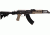 Hogue AK-47/AK-74 Standard Chinese and Russian - Kit - OverMolded Grip and Forend Desert Tan 74308