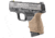 Hogue HandAll Beavertail Grip Sleeve - Springfield Armory Hellcat, Flat Dark Earth, 18313