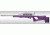 Hogue Ruger 10/22 Tactical OverMolded Stock w/ .920 Barrel Channel, Purple, 22076