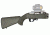 Hogue Ruger 10/22 Takedown Rubber OverMold Stock w/ STD Barrel Channel OD Green, 21240