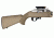 Hogue Ruger 10/22 Takedown Rubber OverMold Stock w/ STD Barrel Channel Flat Dark Earth, 21340