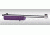 Hogue Ruger 10/22 Takedown Rubber OverMold Stock w/ STD Barrel Channel Purple, 21046