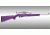 Hogue Ruger 10/22 Takedown Rubber OverMold Stock w/ STD Barrel Channel Purple, 21046