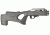 Hogue Ruger 10/22 Takedown Thumbhole Rubber OverMold Stock w/ STD Barrel Channel Ghillie Green, 21860