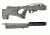 Hogue Ruger 10/22 Takedown Thumbhole Rubber OverMold Stock w/ STD Barrel Channel Ghillie Green, 21860