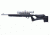 Hogue Ruger 10/22 Takedown Thumbhole Rubber OverMold Stock w/ .920in. Diameter Barrel Channel Black, 21070