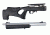 Hogue Ruger 10/22 Takedown Thumbhole Rubber OverMold Stock w/ .920in. Diameter Barrel Channel Black, 21070