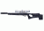 Hogue Ruger 10/22 Takedown Thumbhole Rubber OverMold Stock Only Channel Black, 21060