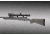 Hogue Win M 70 Short Action Wsm 1 Piece Floor Plate Wfull Length Bed Blk Ghillie Green 07862
