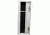 Homak Long Gun Wall Safe - open