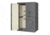 HORN 95072 MOBILIS DBL DOOR SAFE 46X31X71 D