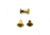 Hunter Company Brass Sling Screw and Post, Brass, 024-20, Brass, 024-20