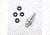 J. Dewey O-Ring Kit 1, Silver/Black, n/a OR-1