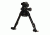 Versa-Pod All Steel Model 71 7-9in Prone Bipod w/Ski Feet And Universal Tactical Adaptor, Black, 160-071