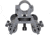 Kexuan Barrel Clamp Bipod, 7 8.25 in, Black, BP04