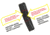 KICK-EEZ Dual Action All Purpose Recoil Pad - 5 1/4in L x 1 7/8in W x 1 1/8in T Dual 1/4in, DA 302-10-M-B